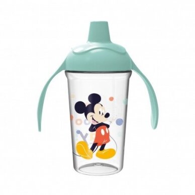 Thermobaby non-spill cup with hard spout, 295ml. Mickey
