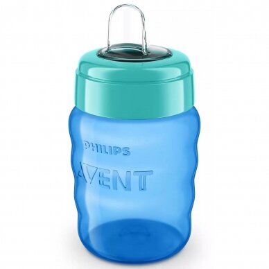 Cup with spout Philips Avent Blue 9 months+, 260 ml