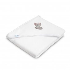 Полотенце с капюшоном Белое 100*100 cm