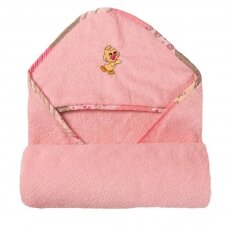 Полотенце с капюшоном MAXI Розовый