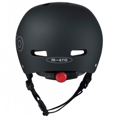 Helmet MICRO Juodas V2 New (M size) (Kopija) 4