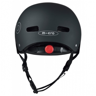 Helmet MICRO Juodas V2 New (M size) (Kopija) 5