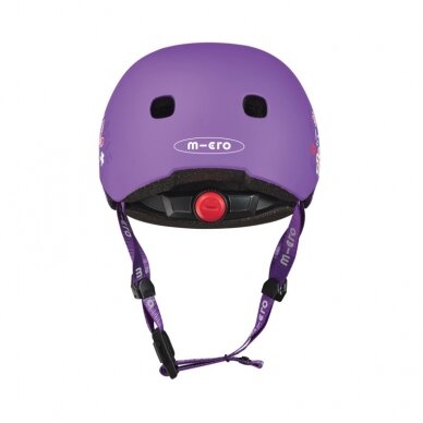 Helmet MICRO Floral Purple (S size) 3