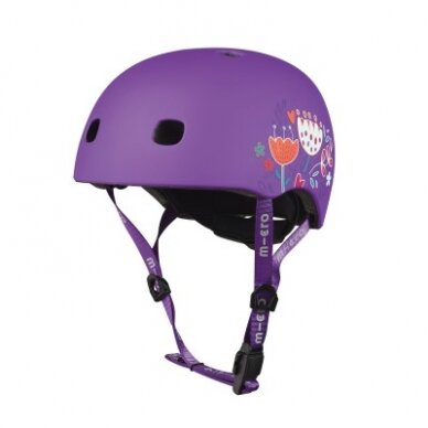 Шлем MICRO Floral Purple (M размер)