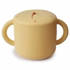Чашка для перекуса Mushie  Baby Snack Cup, Бледный нарцисс