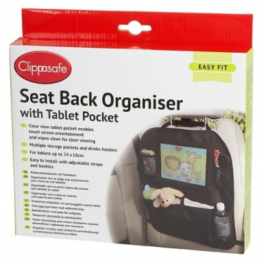 Sėdynės apsauga su kišenėmis Table Pocket, Clippasafe 1
