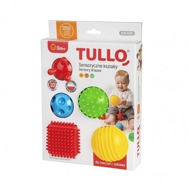 Сенсорные шарики Тулло, 5 шт.