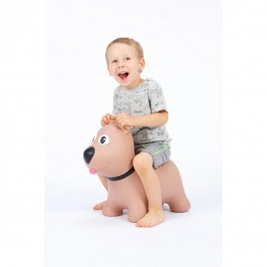Hopper for kids Tootiny Hoppimals, brown dog 1