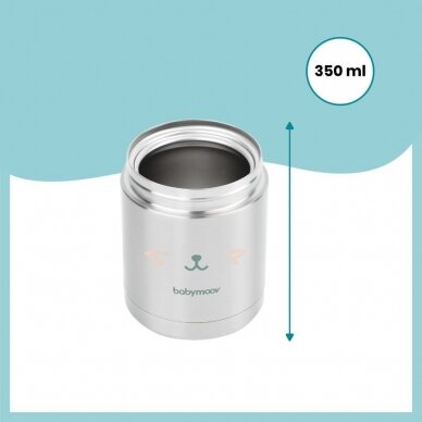 Thermos for food with a non-slip bottom, 350 ml 3