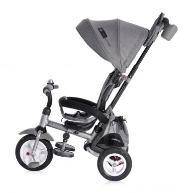 Tricycle Moovo Grey LUXE Air Wheels 2