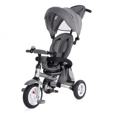 Tricycle Moovo Grey LUXE Air Wheels
