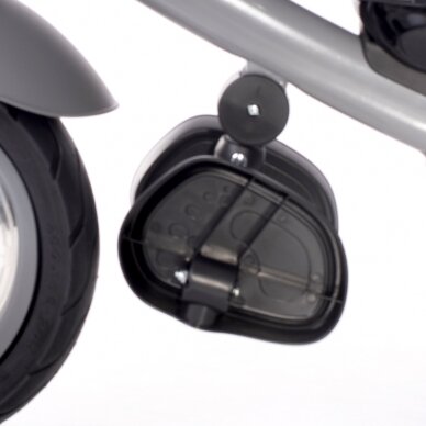 Tрехколесный велосипед Neo Black Crowns Luxe надувные колёса 7