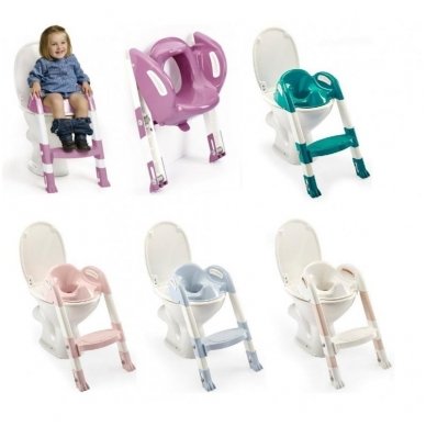 Kiddyloo Toilet Trainer, Thermobaby Rose Poudre 5