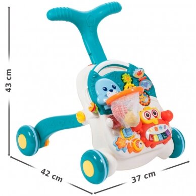 Push-walker Toyz  2in1 Turquoise 10