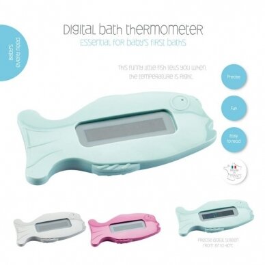 Дигитальный термометр для ванной Blue 1
