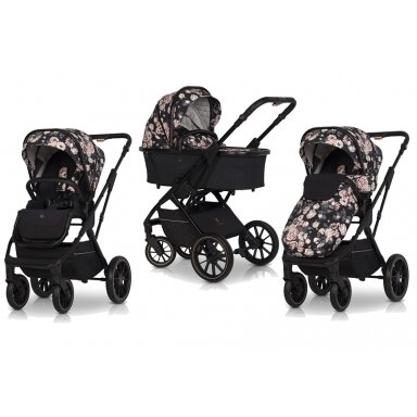 Коляска Cavoe AXO STYLE, La Rose 2in1