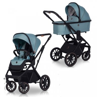 Коляска Cavoe AXO Shine, Boho Green 2in1