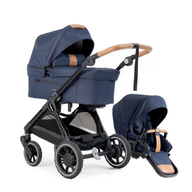 Vežimėlis Emmaljunga SENTO FLAT, Outdoor Navy Vežimėlis Emmaljunga SENTO FLAT, Outdoor Navy