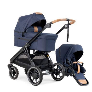 Vežimėlis Emmaljunga SENTO MAX FLAT, Outdoor Navy 2in1 Vežimėlis Emmaljunga SENTO MAX FLAT, Outdoor Navy 2in1